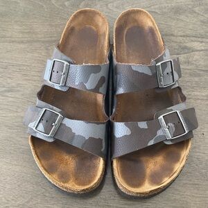 Camo Birkenstocks